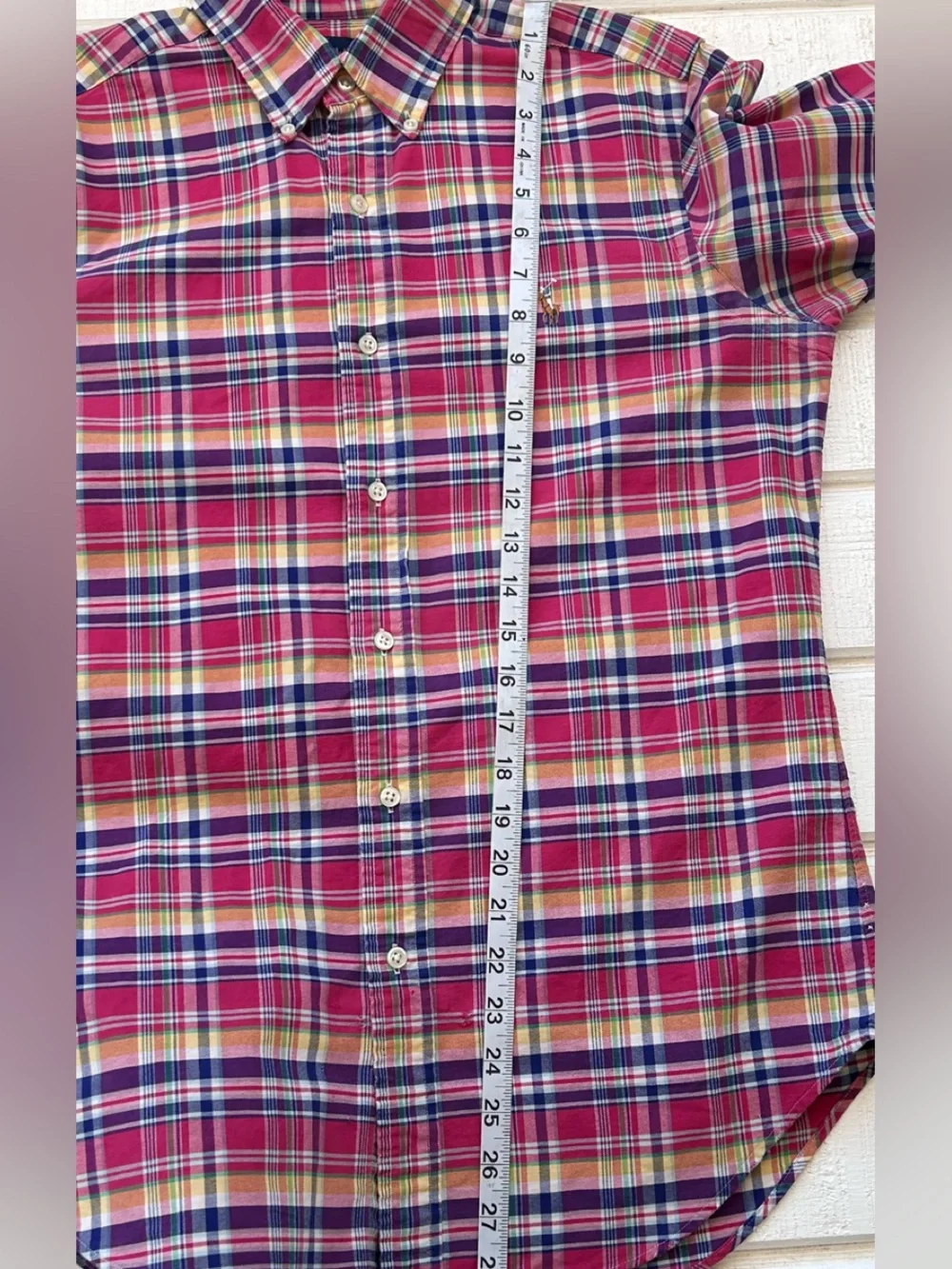 Ralph Lauren Men’s‎ Oxford Button Down Shirt Long Sleeved Classic Fit Size Small